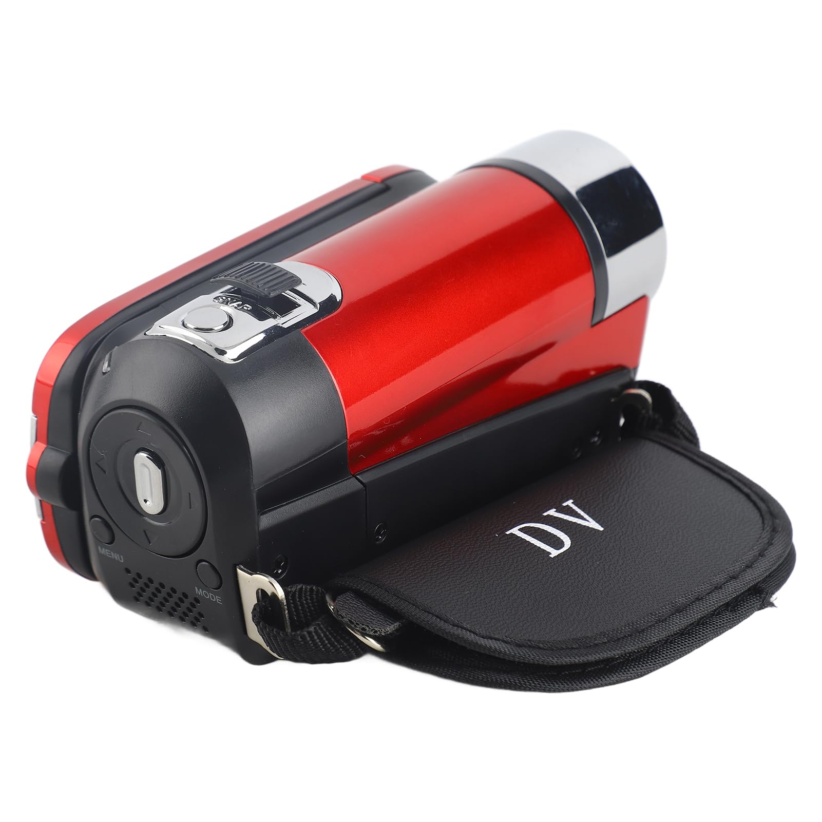Qiilu Caméscope numérique, COMS Rotation Full HD 270 ° 1080P 16X Haute définition Caméra vidéo DV Photo et Caméscopes numérique pour Enfants/Adolescents/Élèves/Débutants/Les
