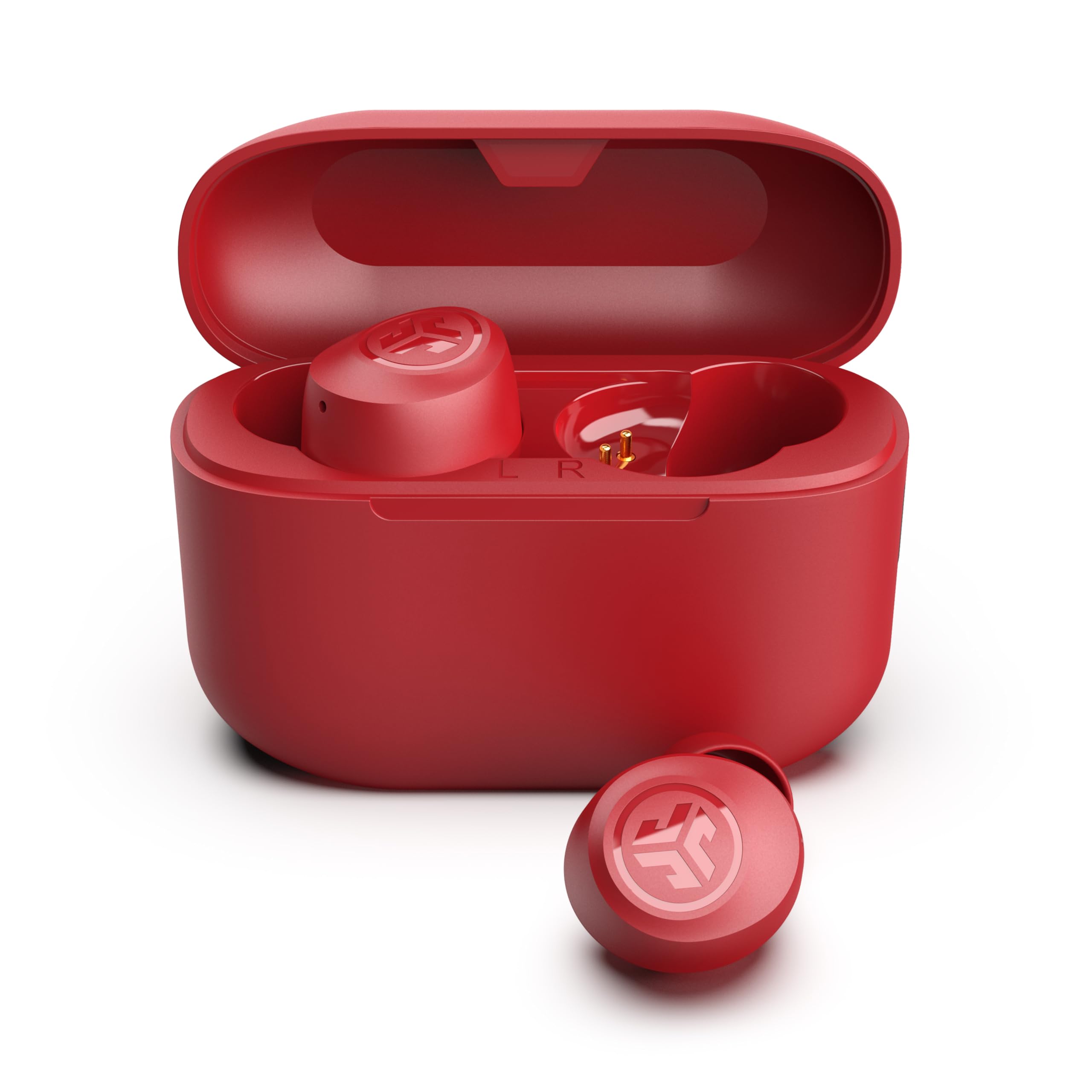 JLab Go Air Pop+ Auriculares Inalambricos Bluetooth, Wireless Earbuds 35+ Horas Rendimiento con Caja de Carga - Audifonos Bluetooth Inalambricos con Micrófono, Dual Connect, App, Negro Medianoche — view 10