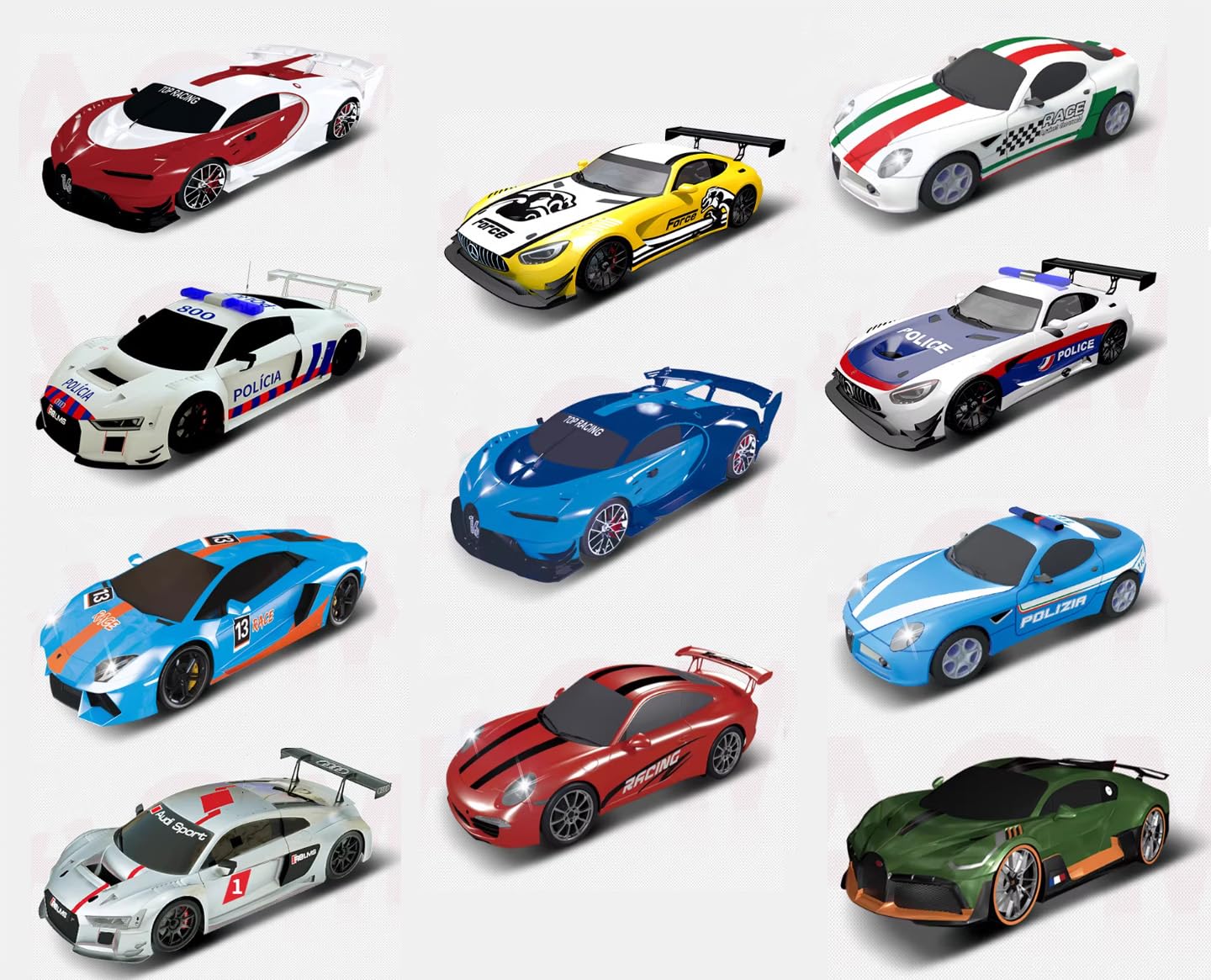Amazon | SOBA 1/64 スロットカーレーシング TRACK MASTER (スロット
