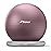 Trideer Exercise Ball for Office Desk, Yoga Ball Chair to Relieve Back Pain, Stability & Fitness Ball Seat with Base, Home Gym Core Workout, Abs, Stretching & Therapy