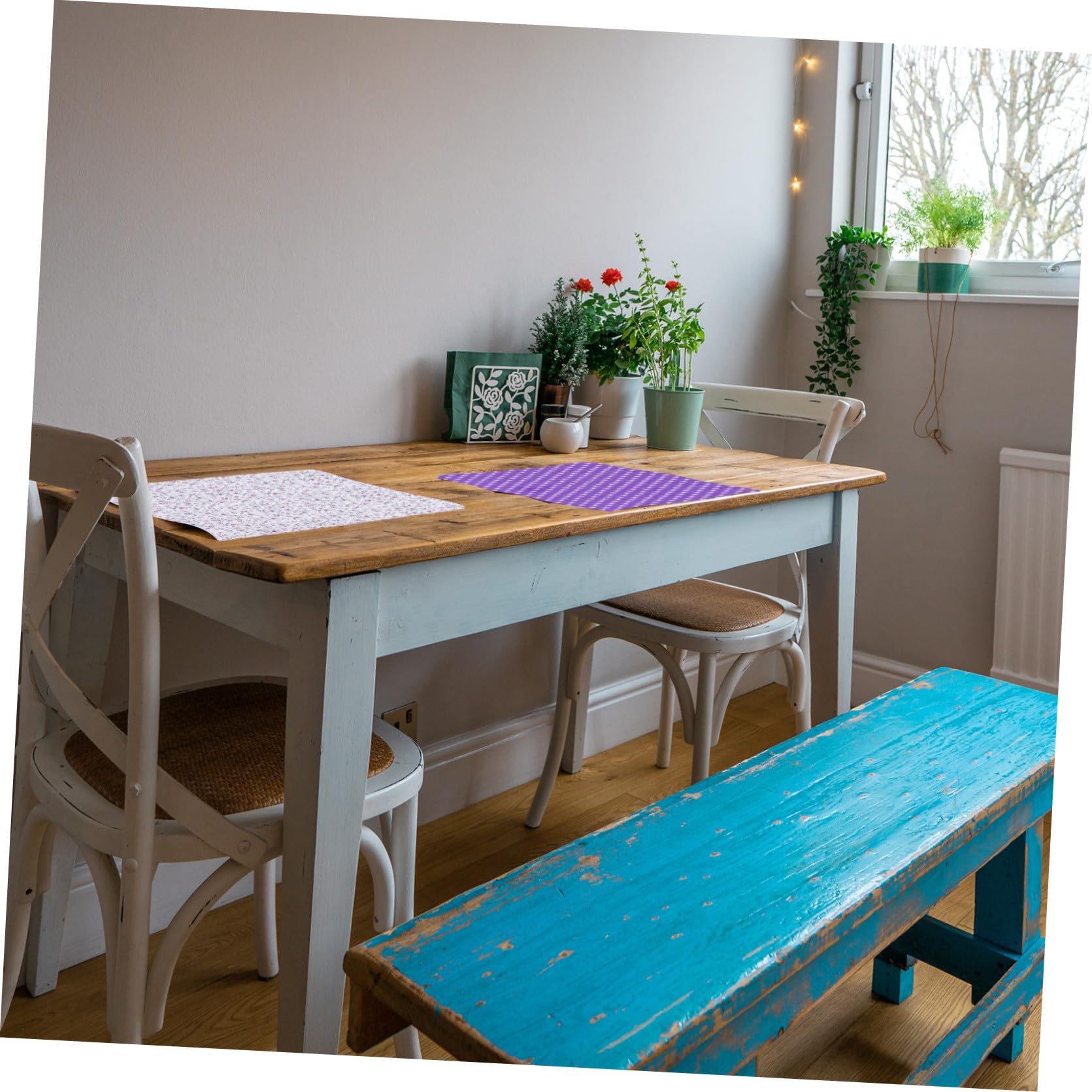 EXCEART 21pezzi Cotone Twill Stampato Con Motivo Floreale Per Cucito e Decorazioni Per La Casa Serie Blu