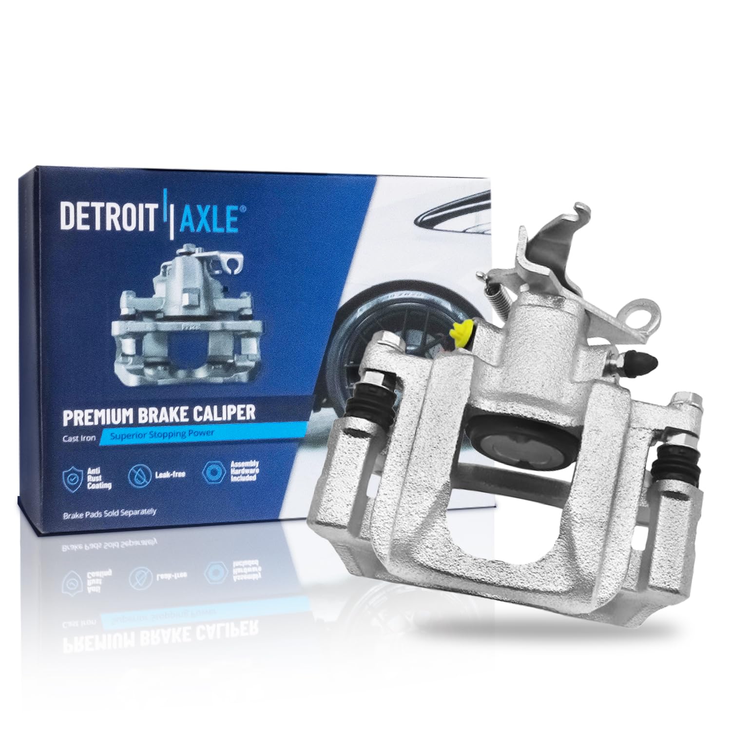 Detroit Axle - Rear Right Brake Caliper for 2012 2013 Dodge Journey