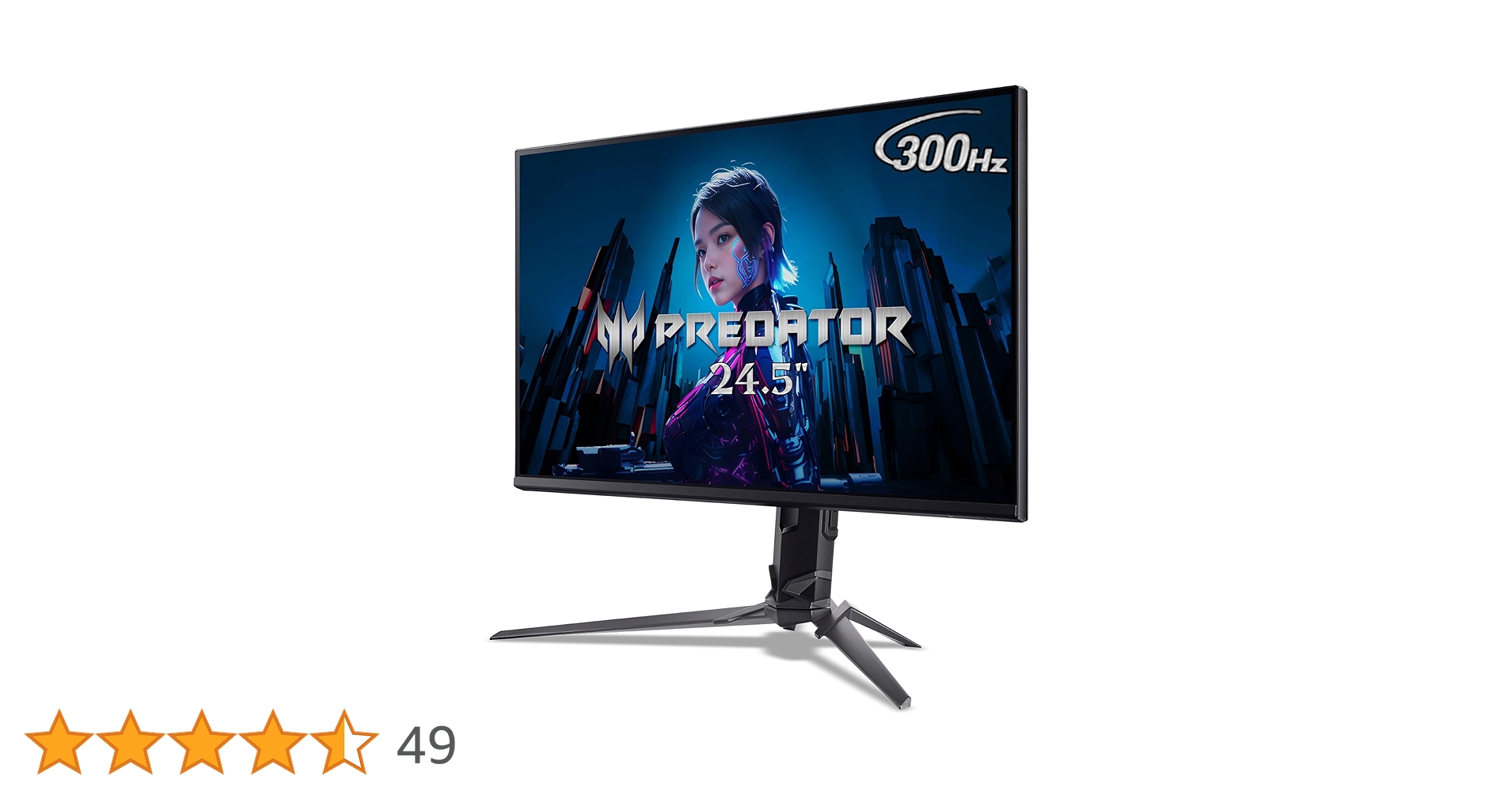 Acer Predator XB253Q 24.5インチ 240hz FHD Acer Predator Xb253Q Gx 24.5 Inch (62.23 Cm) Led 1920 x 1080