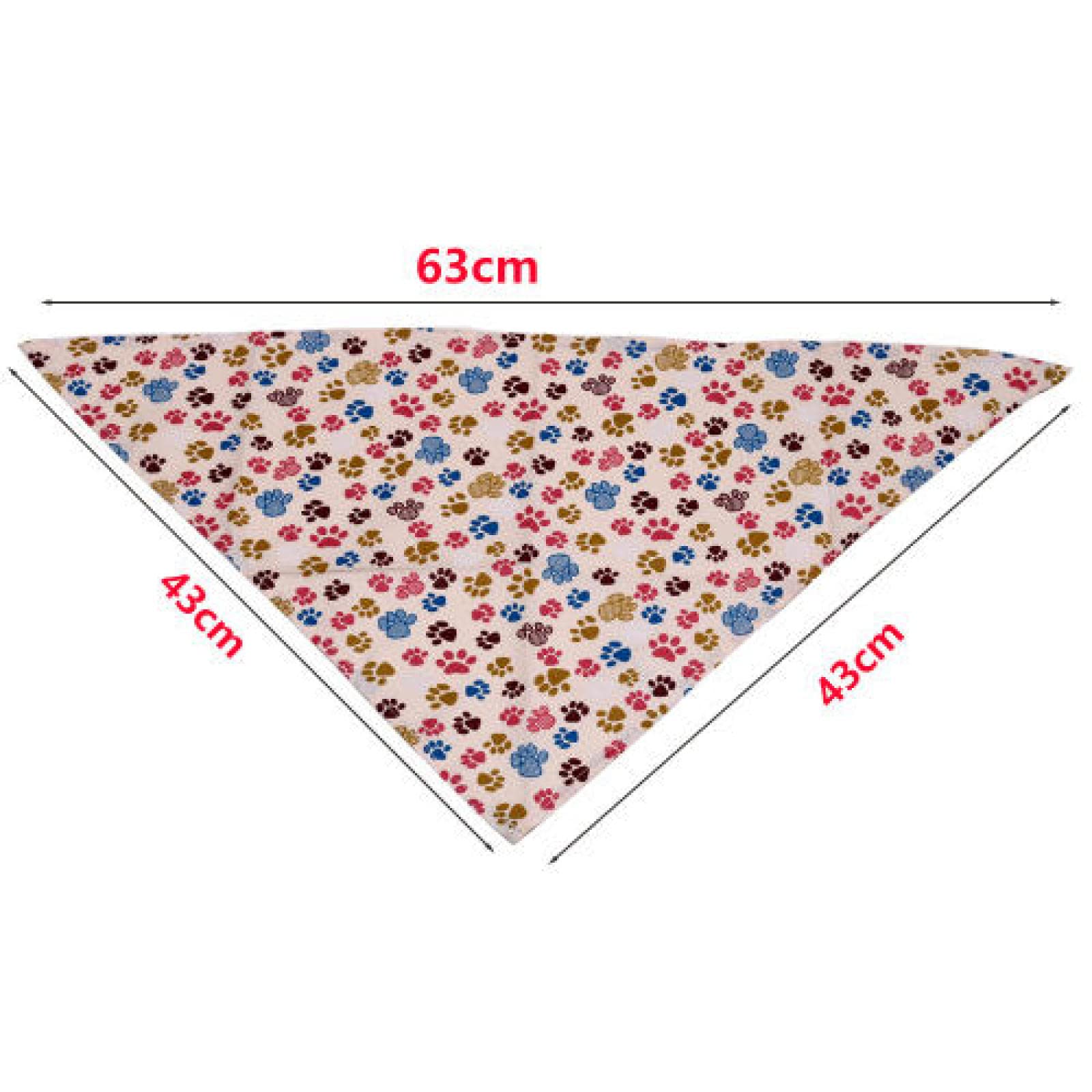 Bandany dla psów bandana dla psa bawełna regulowany pies śliniaki szalik mały średni duży pies bandany obroża akcesoria dla psów 80 szt. M