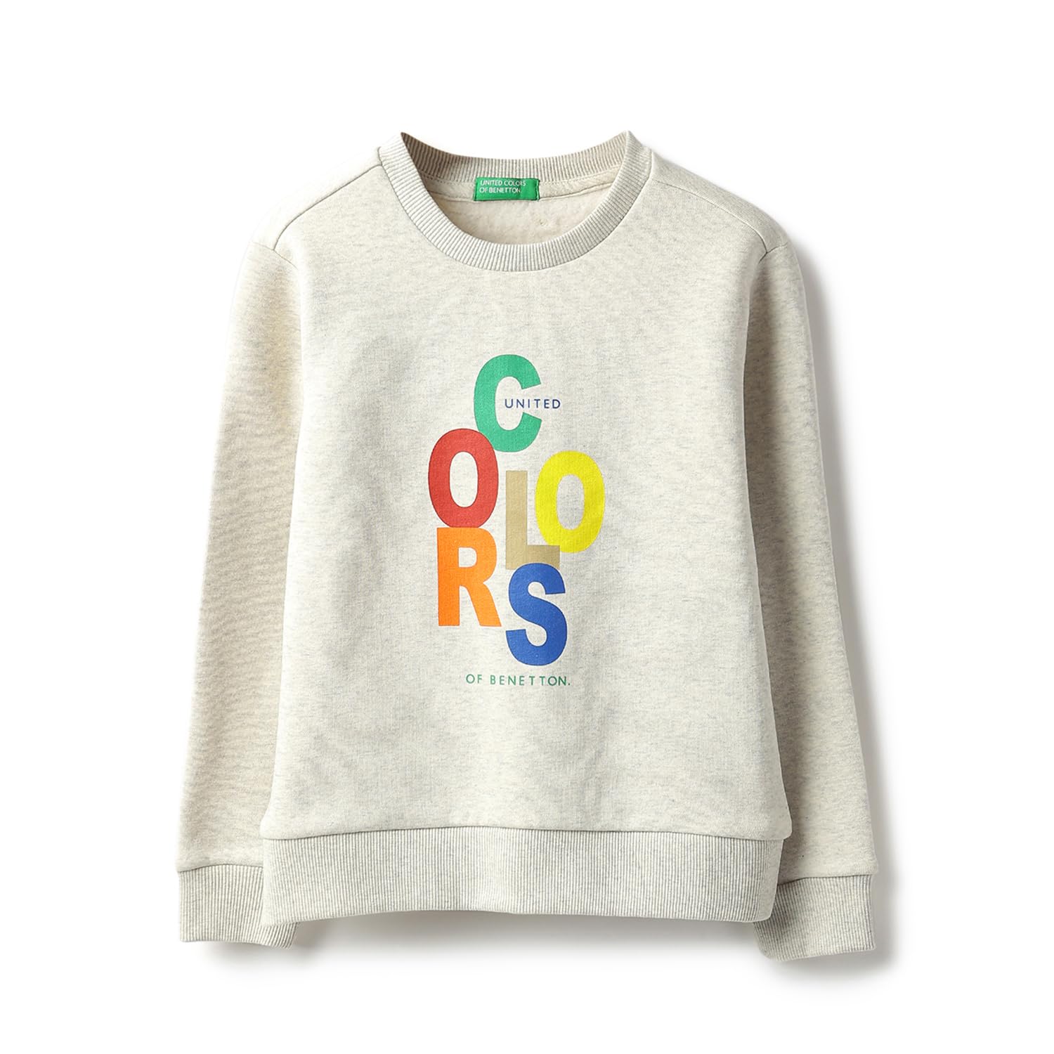 United Colors of Benetton Boy's Polycotton Crew Neck Sweatshirt-image-30