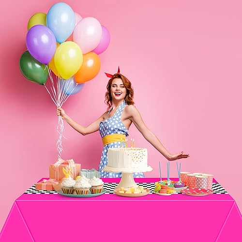 Miniatura 41 de Irenare Car Birthday Party Supplies Racing Decorations 50s Party Tablecloth Racetrack Table Runner Table Covers for Kids Boy Car Theme Birthday Sky