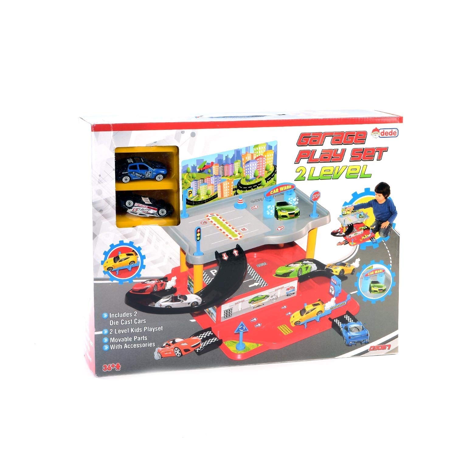 Dede - 2 Katlı Garaj Oyun Seti (Fentoys 03067)