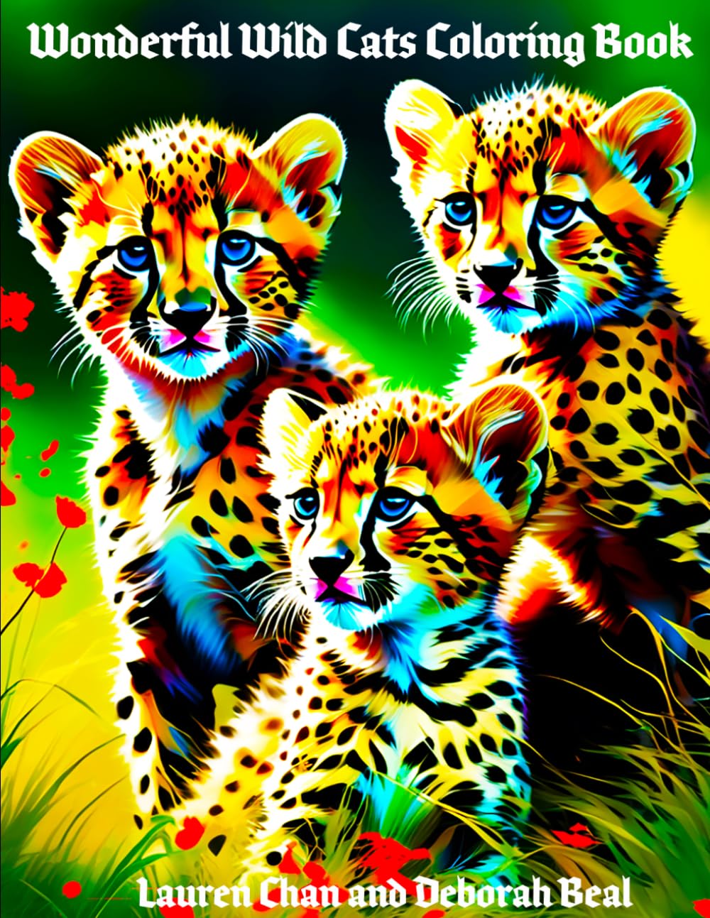 Wonderful Wild Cats Coloring Book