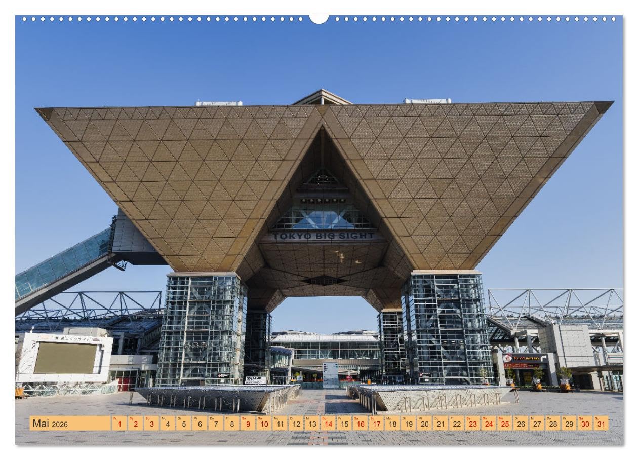 Impressionen aus Tokio, der Megastadt im Land der aufgehenden Sonne (hochwertiger Premium Wandkalender 2026 DIN A2 quer), Kunstdruck in Hochglanz: ... durch Japans Hauptstadt Tokio (CALVENDO Orte)
