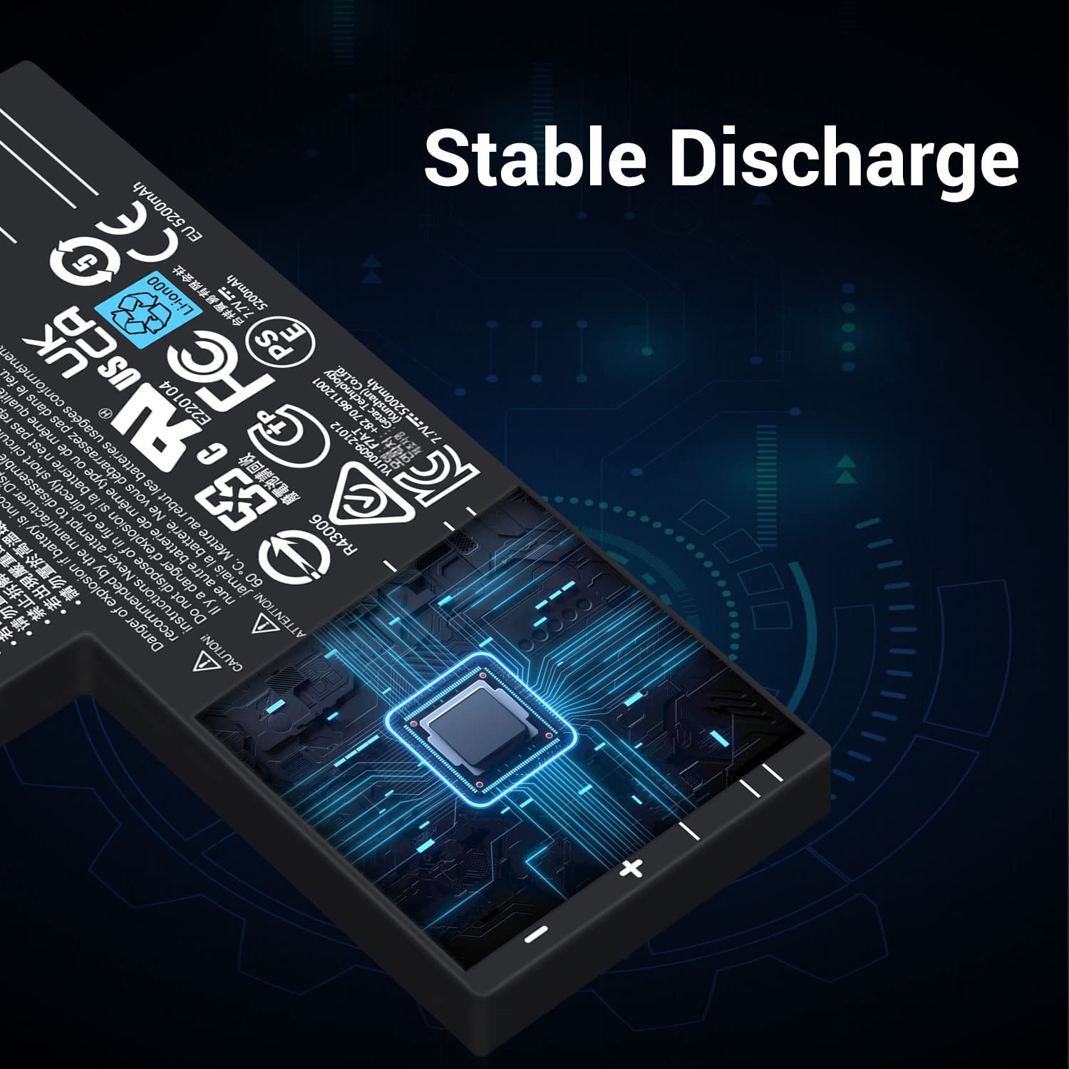 Batteria di ricambio compatibile con Steam Deck, sostituzione batteria 5313mAh, accessori per Steam Deck