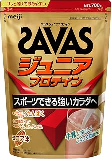 SAVAS 青少年蛋白粉 可可味 840克 明治 乳清蛋白
