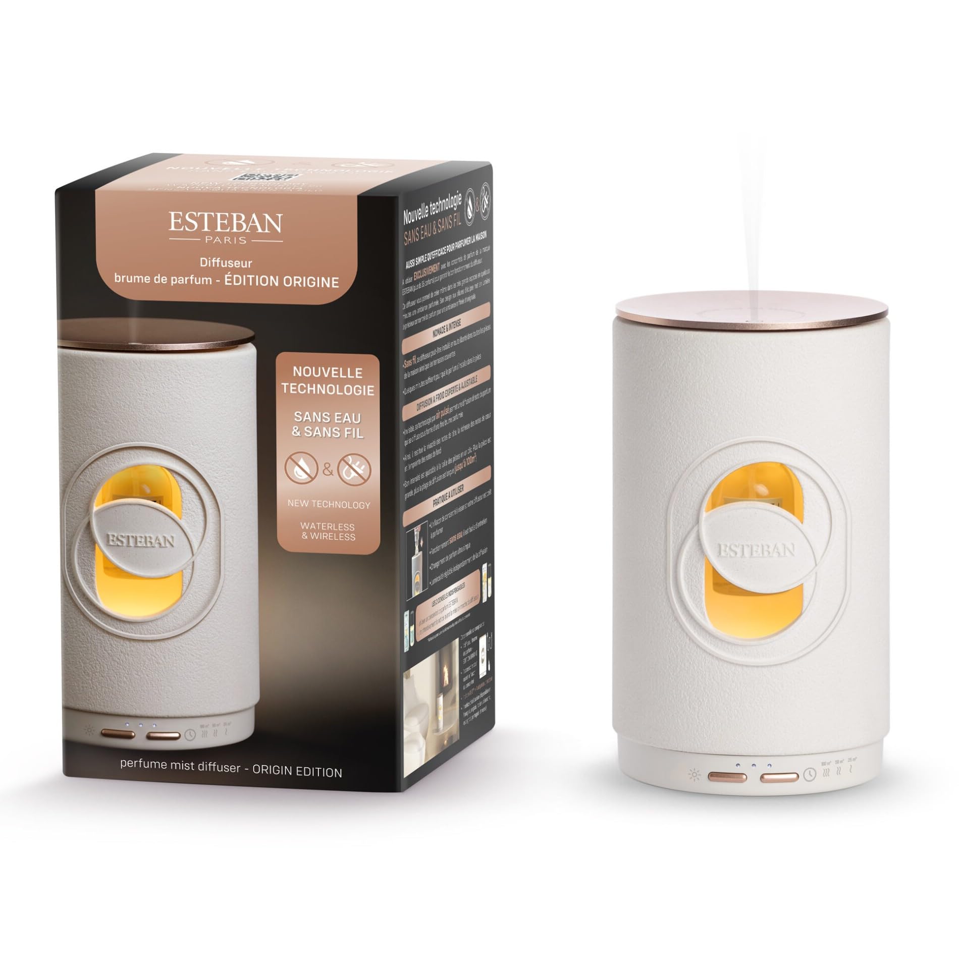Esteban - Diffuseur de brume de parfum Édition Origine - 1 pièce