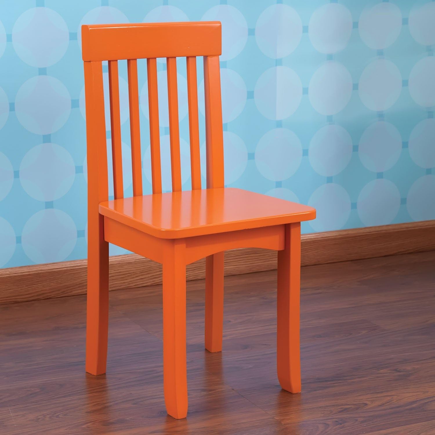 Avalon Kids Desk Chair Finish Tangerine Home & Kitchen