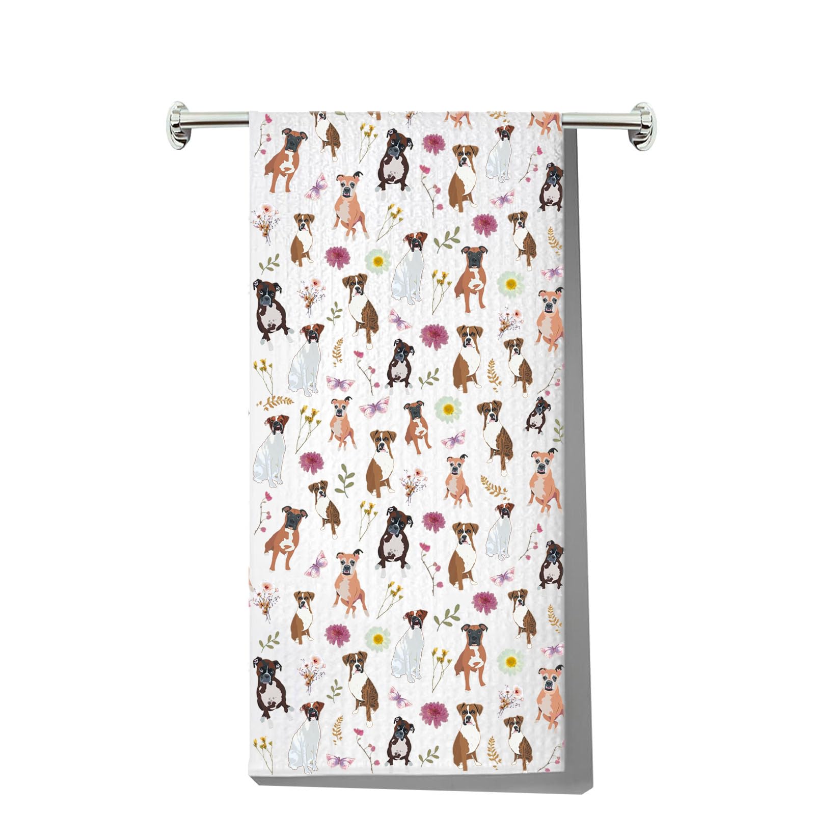 Serviette chien Boxer cadeau maman Boxer pour célébrer le lien unique avec votre animal