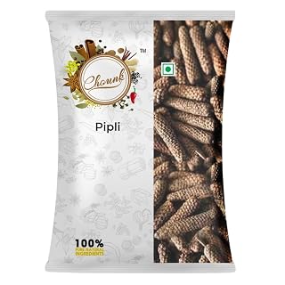 Chounk Premium Pipli Long Pepper Whole - 50 Gram| Long Pepper Pippali, (Pipli,Pipal Badi, Pippali), Black Pepper, Whole Spices