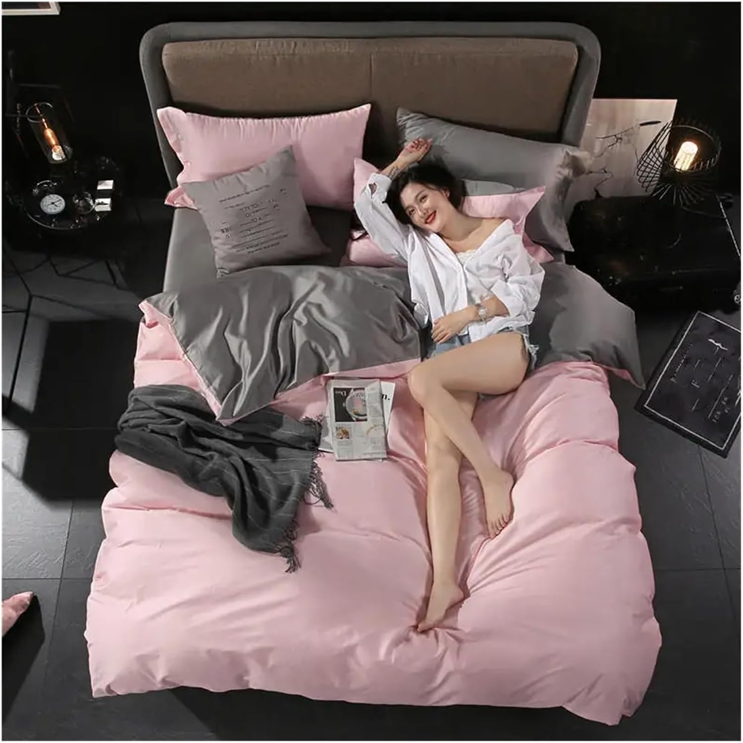 100% Cotton Twin Bedding Set Queen King Size Bedding Sets Soft Duvet Cover Bed Sheet Set Quilt Cover linge de lit ropa de cama,Bed