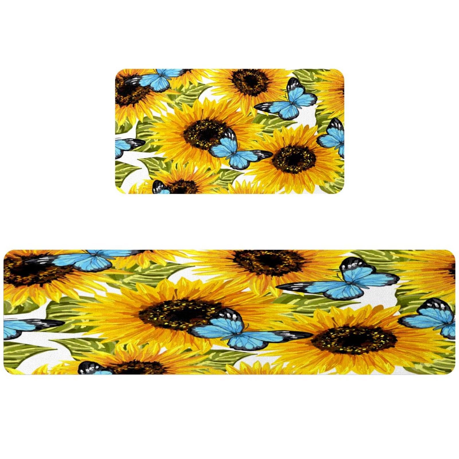 Tapis de cuisine antidérapants lavables résout sol glissant couloir maison