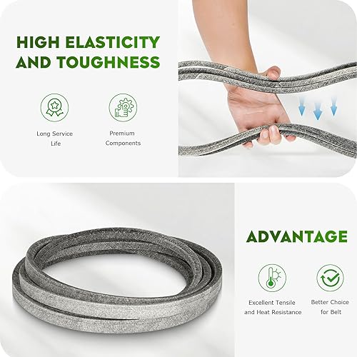 Miniatura 3 de Cinturón de cubierta de cortacésped de 42 pulgadas para Ariens 21546422, 21547025,21547238 Husqvarna 532197253