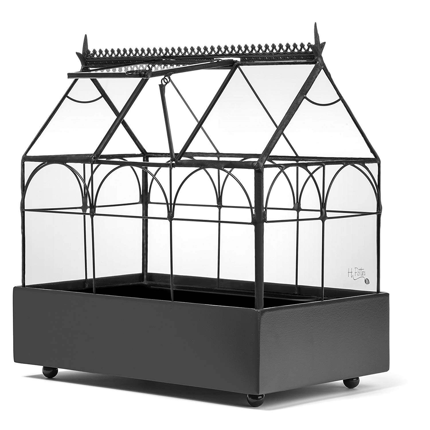 H Potter Glass Terrarium Wardian Case