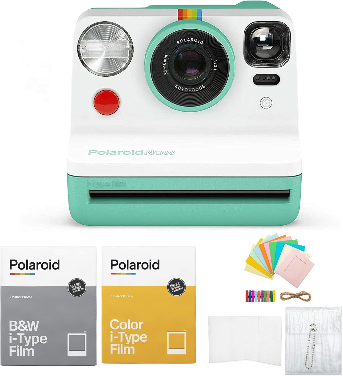 Polaroid Originals Now Viewfinder I Type インスタントカメラミントバンドル カラーbw インスタントフィルム ポラロイドアクセサリーキット付き 4アイテム 当店限定販売 Polaroid Originals Now Viewfinder I Type インスタントカメラミントバンドル カラーbw インスタントフィルム ポラロイドアクセサリーキット付き 4アイテム 当店限定販売