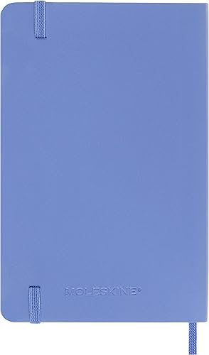 Miniatura 3 de Moleskine - Cuaderno clásico, tapa blanda, tamaño de bolsillo (3.5 x 5.5 pulgadas), a rayasrayado, azul hortensia, 192 páginas