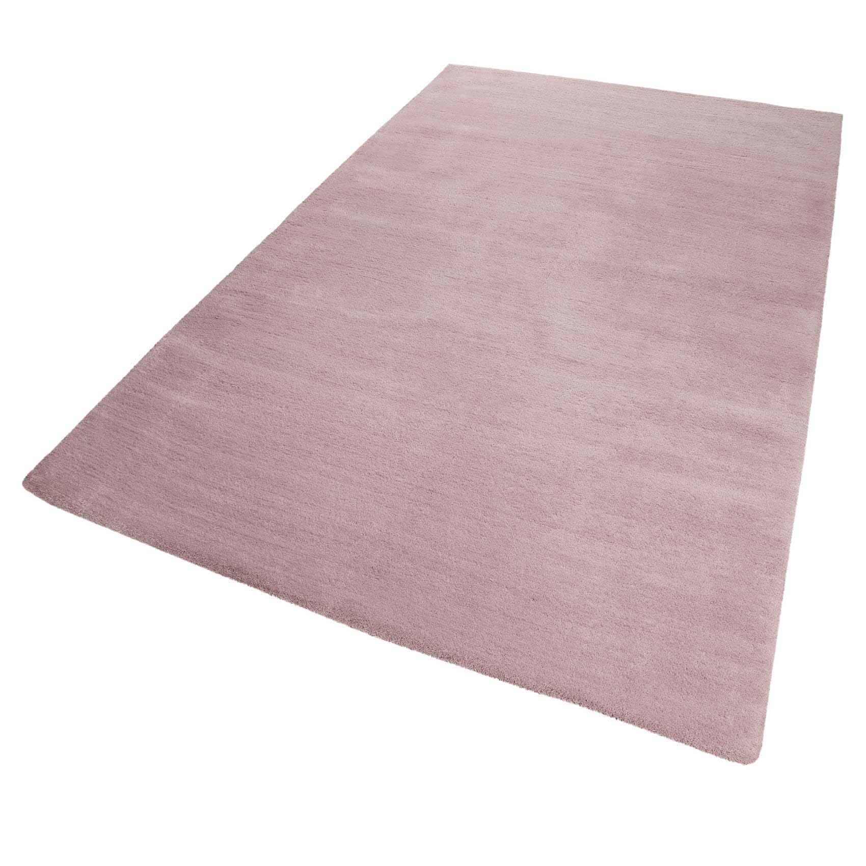 wecon home Przytulnie miękki dywan z wysokim runem, idealnie nadaje się do salonu, dywanik do sypialni i pokoju dziecięcego LOFT (160 x 230 cm, różowy)