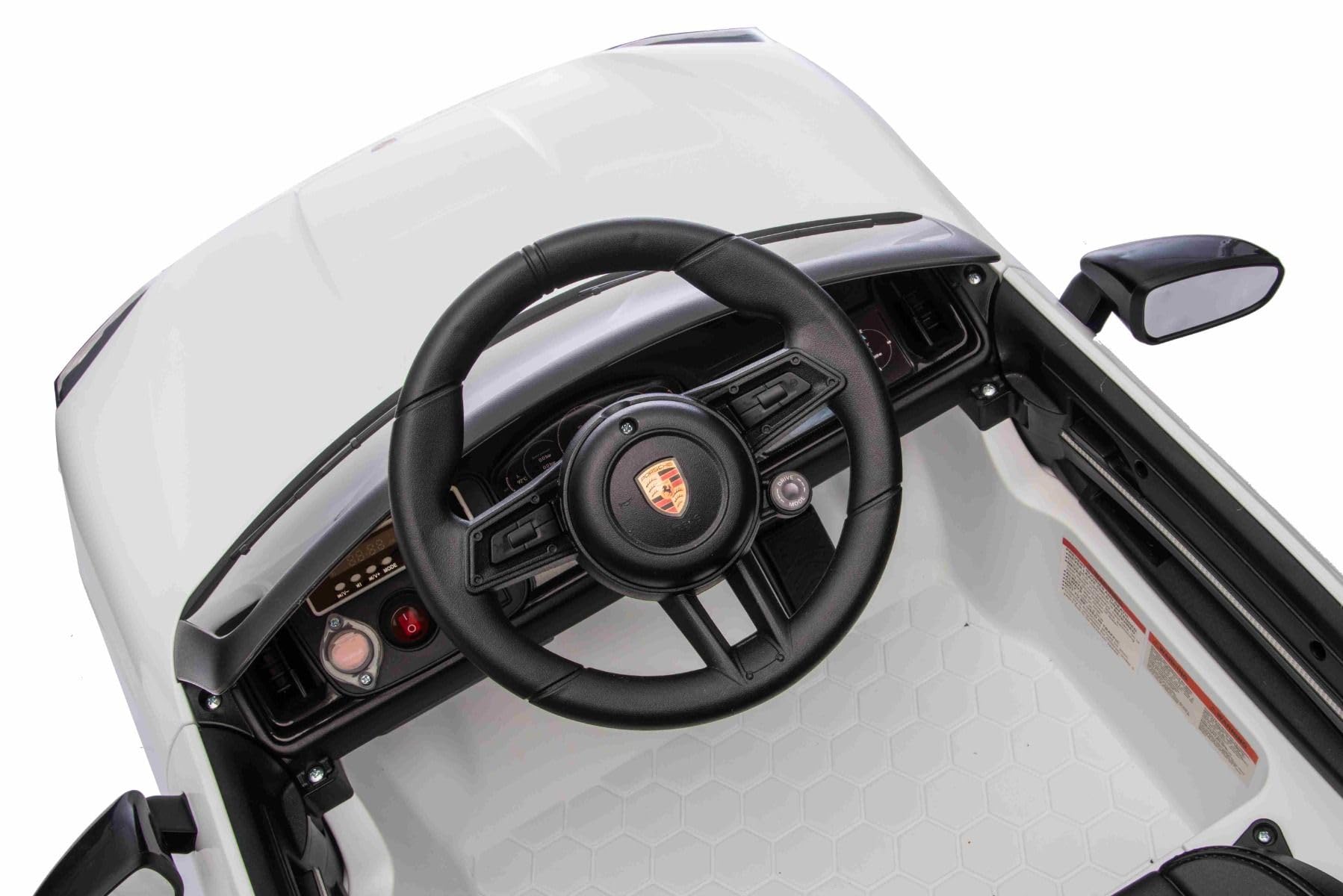 Porsche Cayenne dziecięcy samochód elektryczny 12 V, licencja – pojedyncze siedzenie elektryczne z baterią litową, zawieszenie, silniki 2 x 25 W, pilot zdalnego sterowania 2,4 GHz, MP3