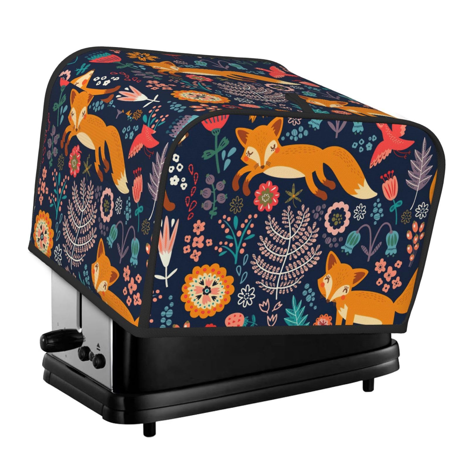 Cat Print Print 4 Slice Toaster Cover Toasters Dustproof Heat Resistant Kitchen Appliance Protector