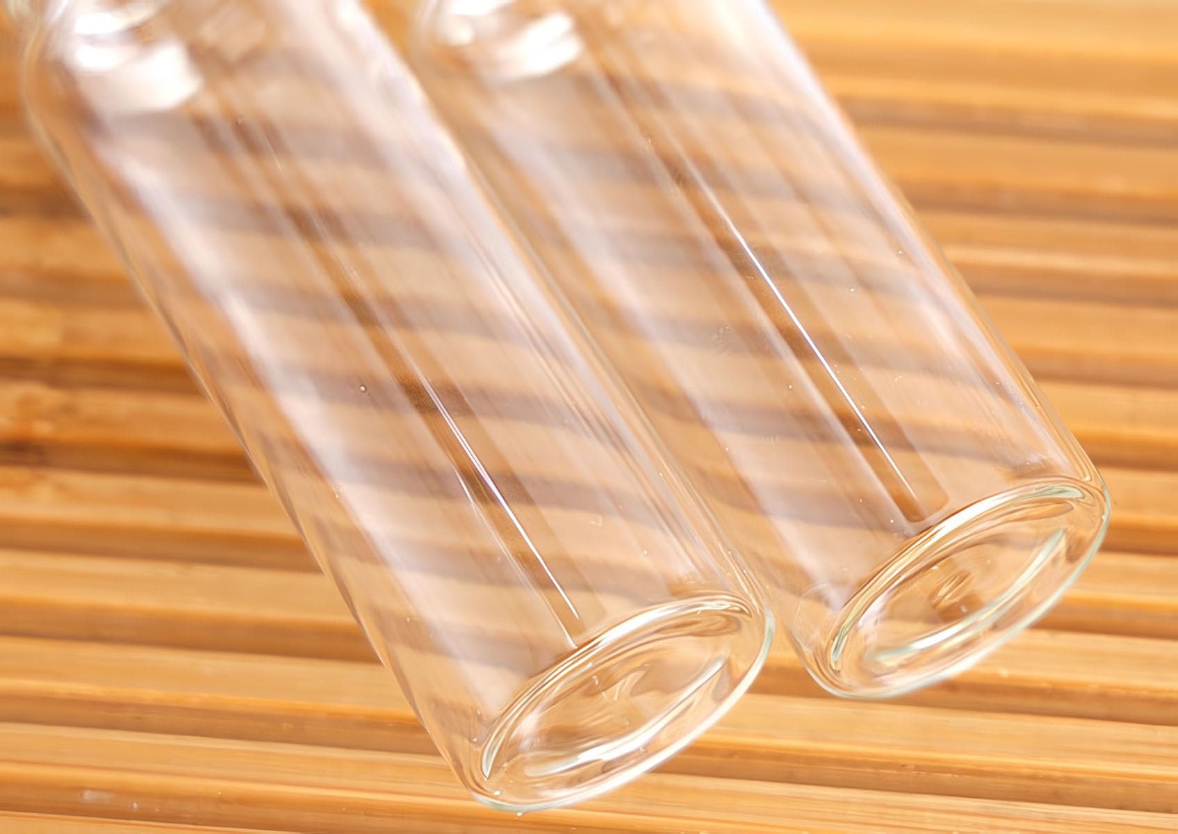 LGEGE Mini botellas de plástico de 12 ml con tapones de corcho, juego de 50 piezas, 22 botellas pequeñas de poción de 60 mm, tarro de arte de arena pequeño para decoración de fiestas, manualidades