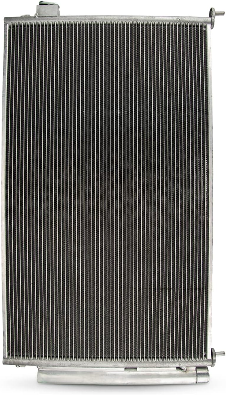 KAC AC CONDENSER Compatible with Civic L4 1.8 Coupe ONLY 2006 2007 2008 2009 2010 2011 1.8L/2.0L,With Receiver Drier