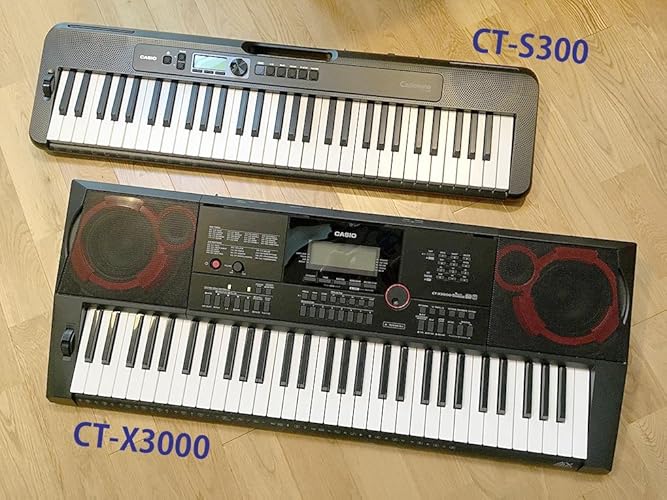 Amazon | CASIO CT-S300 ブラック 61鍵盤 Casiotone キーボード 電子