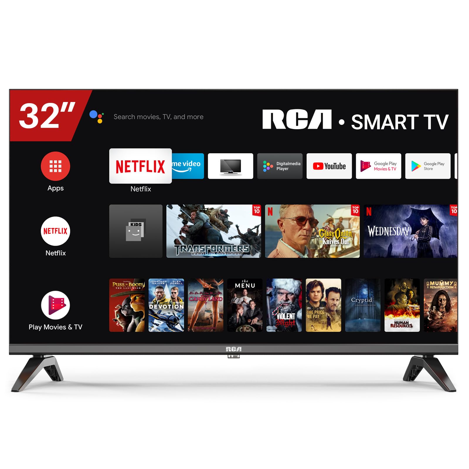 テレビ TV RCA-32D1 Tunerless TV, 32 inchi FHD Amazon | RCA チューナーレステレビ 32V型 FHD 地上波が映らない