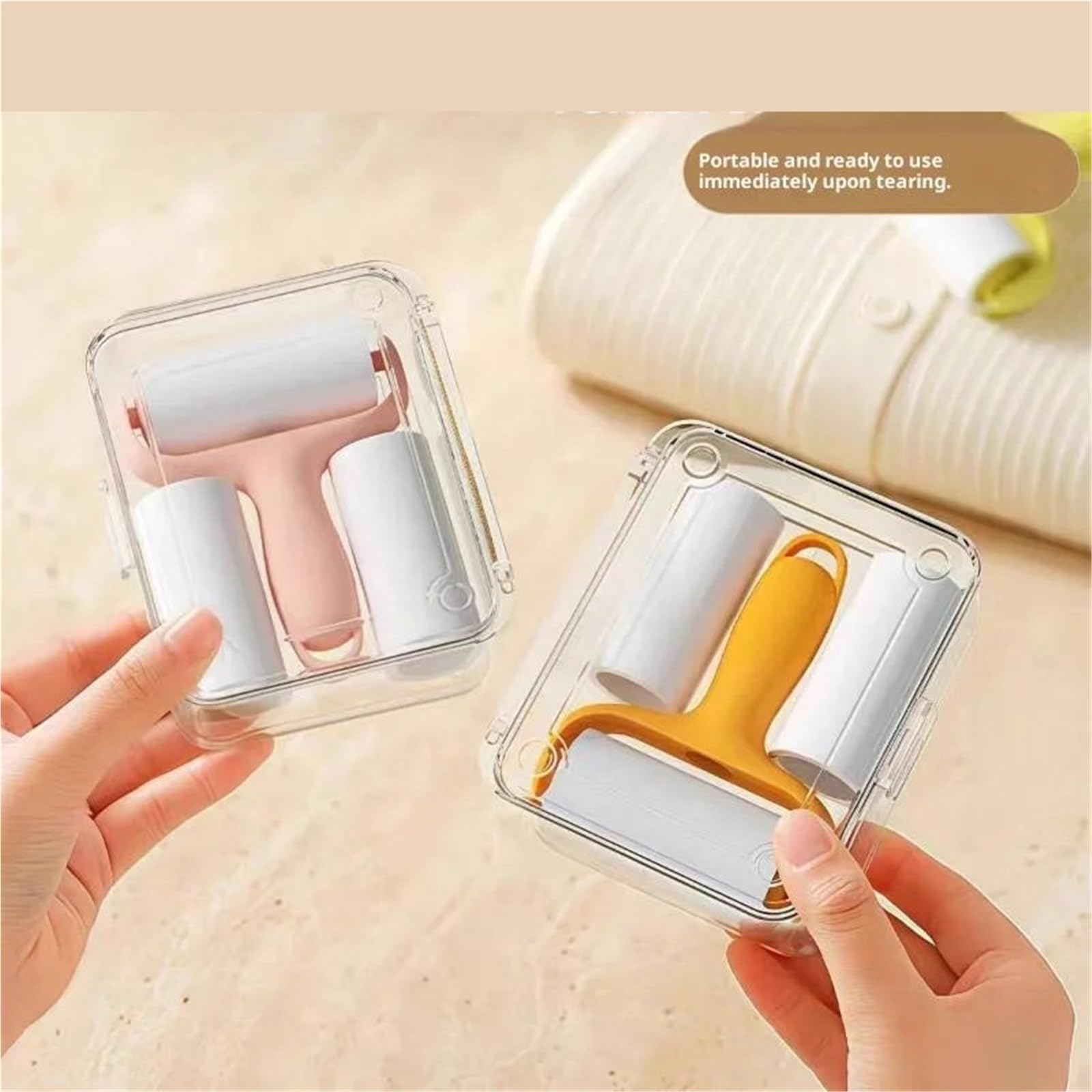 8/10 Rollos De Mini Ropa Adhesiva Reutilizable, Depilación Muebles Terciopelo Algodón For Gatos/Perros, Rodillo Adhesivo Limpieza, Removedor Pelo For Mascotas(Green-8rolls)