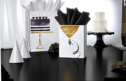 Miniatura 5 de Papyrus Bolsa de regalo grande de 13 pulgadas para cumpleaños, bodas y todas las ocasiones (1 bolsa)