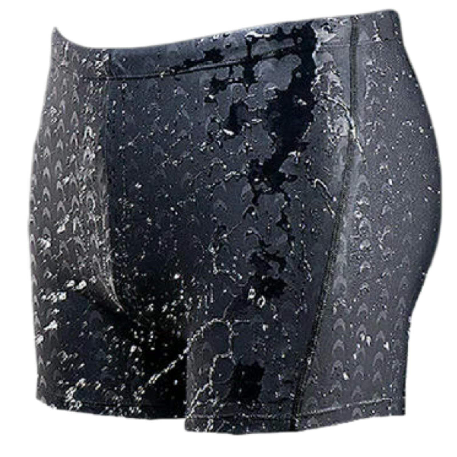 Maillot de bain de surf homme en peau de requin noir XXXL