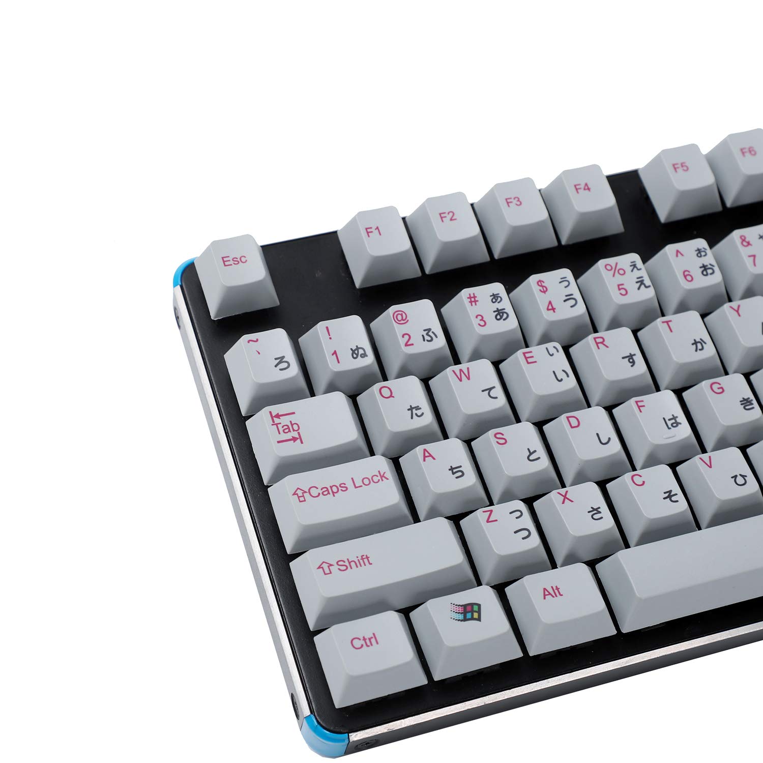KEYCAP GIAPPONESE PBT Dye-Sub Keycaps 135 tasti OEM per tastiera Cherry