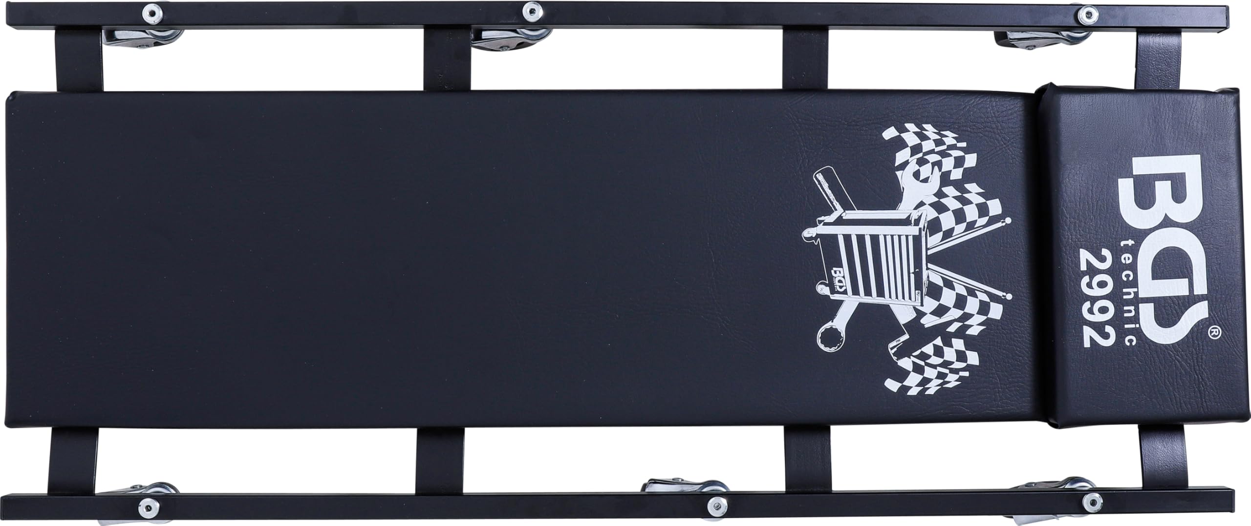 BGS 2992 | Carrello sottovettura imbottito | 1000 x 420 mm