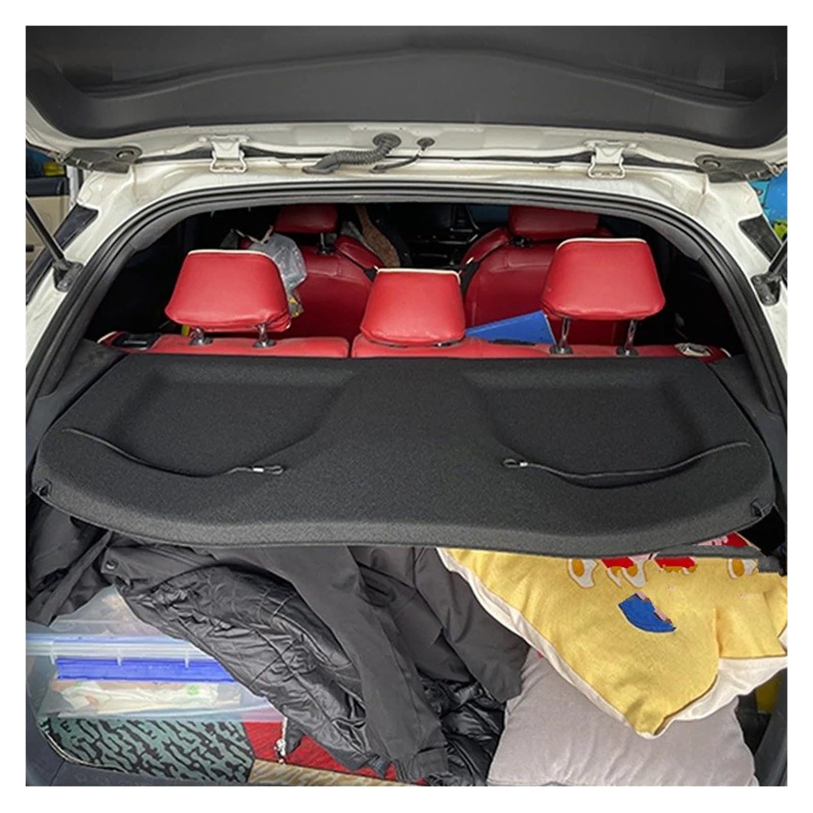Tronco Privacy Cappelliera per Toyota per CH-R 2018-2023 Copertura per Bagagliaio Non Retrattile Portapacchi Protezione per La Privacy Decorazione per Auto Cargo Cover