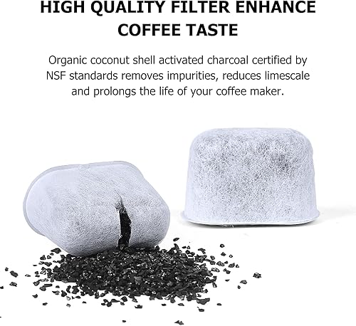 Miniatura 4 de Paquete de 6 filtros de agua y 100 filtros de café blanco desechables K-Carafe (producto agregado)