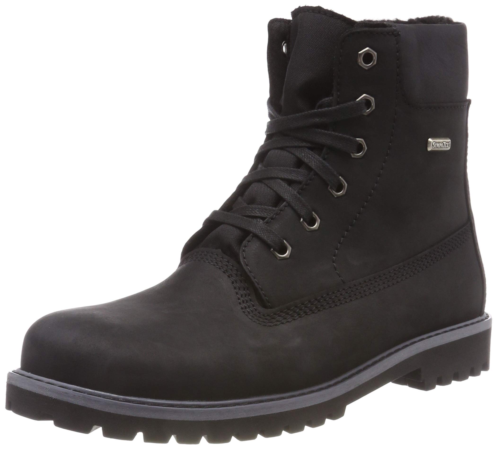 Däumling Andy Unisex Kids' Ankle Boots,Black (Denver Black 80),33 EU