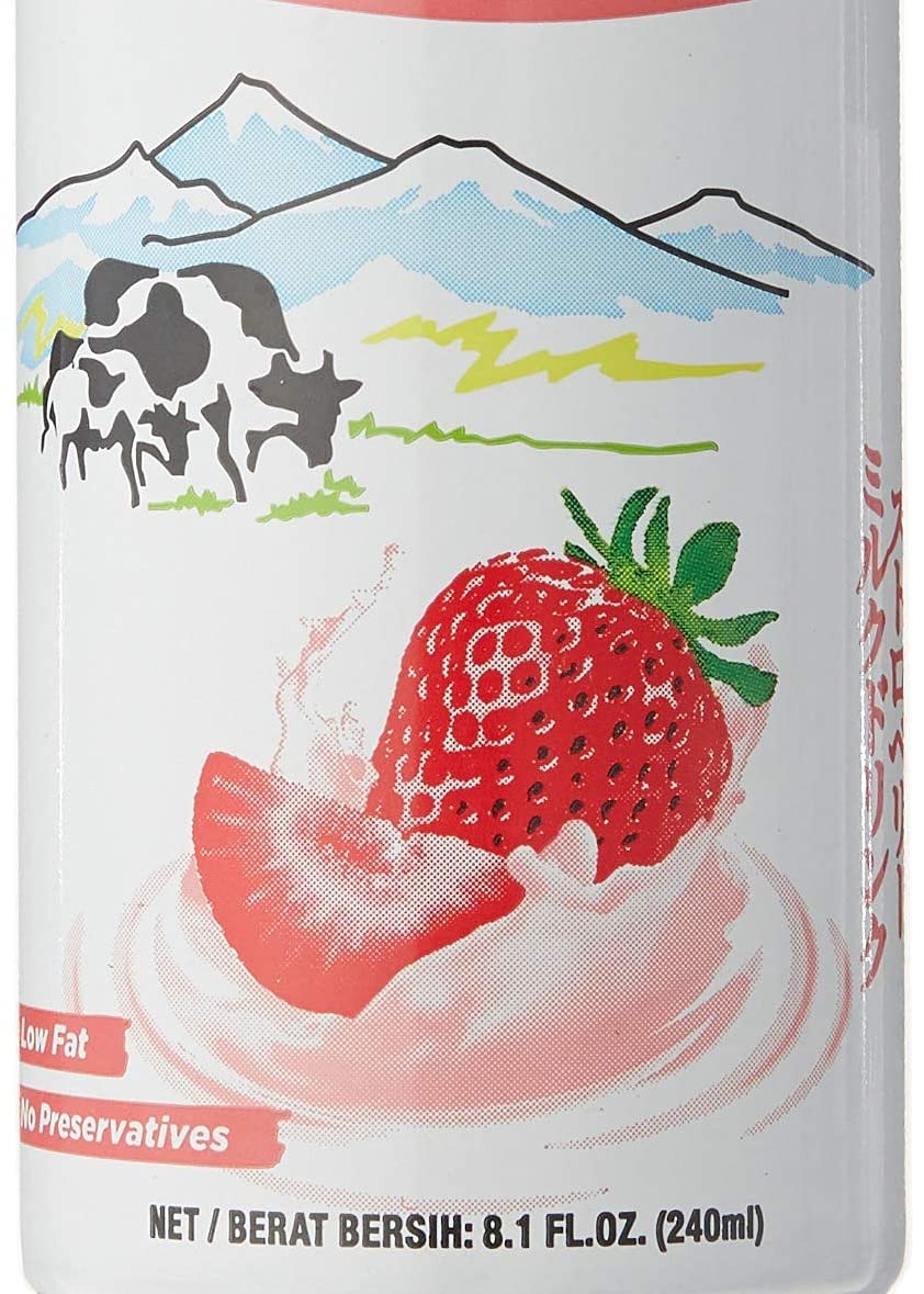 Pokka Napój mleczny truskawkowy - 30 x 240 ml