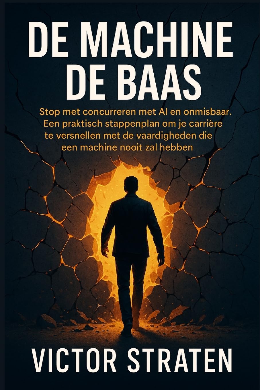 De Machine de Baas: Stop met concurreren met AI en word onmisbaar. Een praktisch stappenplan om je carrière te versnellen met de vaardigheden die een machine nooit zal hebben.