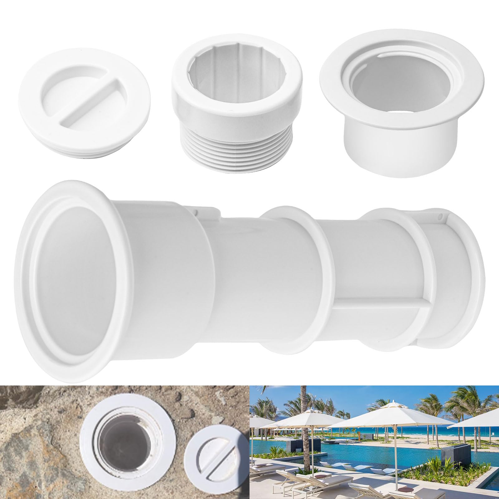 US105 Umbrella Stand with Sleeve and Center Cap, 7 1/2