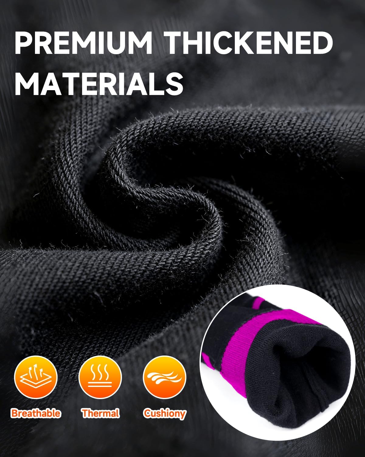 2026 Upgrade Heated Socks, 8500mAh*2 APP Control Electric Heated Socks for Men Women, Rechargeable Battery Powered Socks, Foot Warmer for Winter Hunting Ski Hiking Camping Outdoor Christmas Women Gift