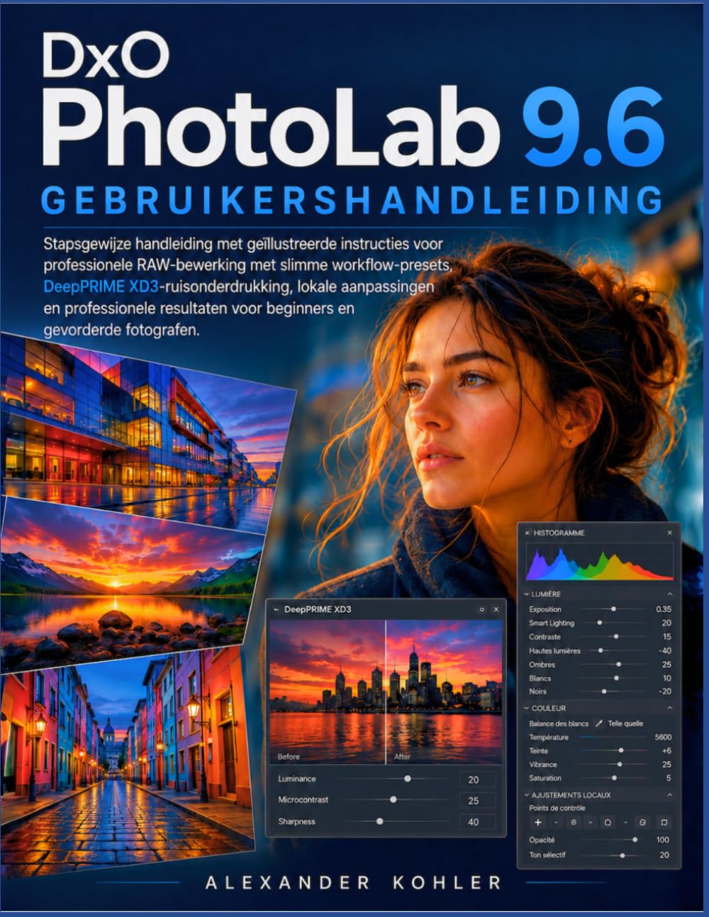 DxO PhotoLab 9.6 Gebruikershandleiding: Stapsgewijze handleiding met geïllustreerde instructies voor professionele RAW-bewerking met slimme ... beginners en gevorderde fotografen