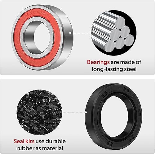 Miniatura 3 de Sellos de rodamientos de rueda delantera para Honda Recon 250 TRX250 1997-2022 Rancher 350 2x4 2000-2006 TRX200 1990-1997 OEM  91053-HC4-003