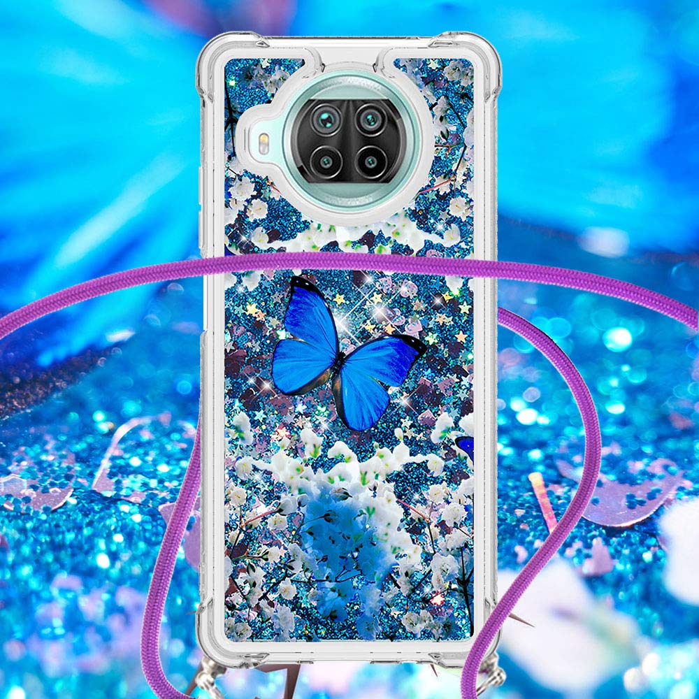 HiCASE Pro Handyhülle Für IPod Touch - Glitter Flüssig Design Mit Halsband, TPU Case