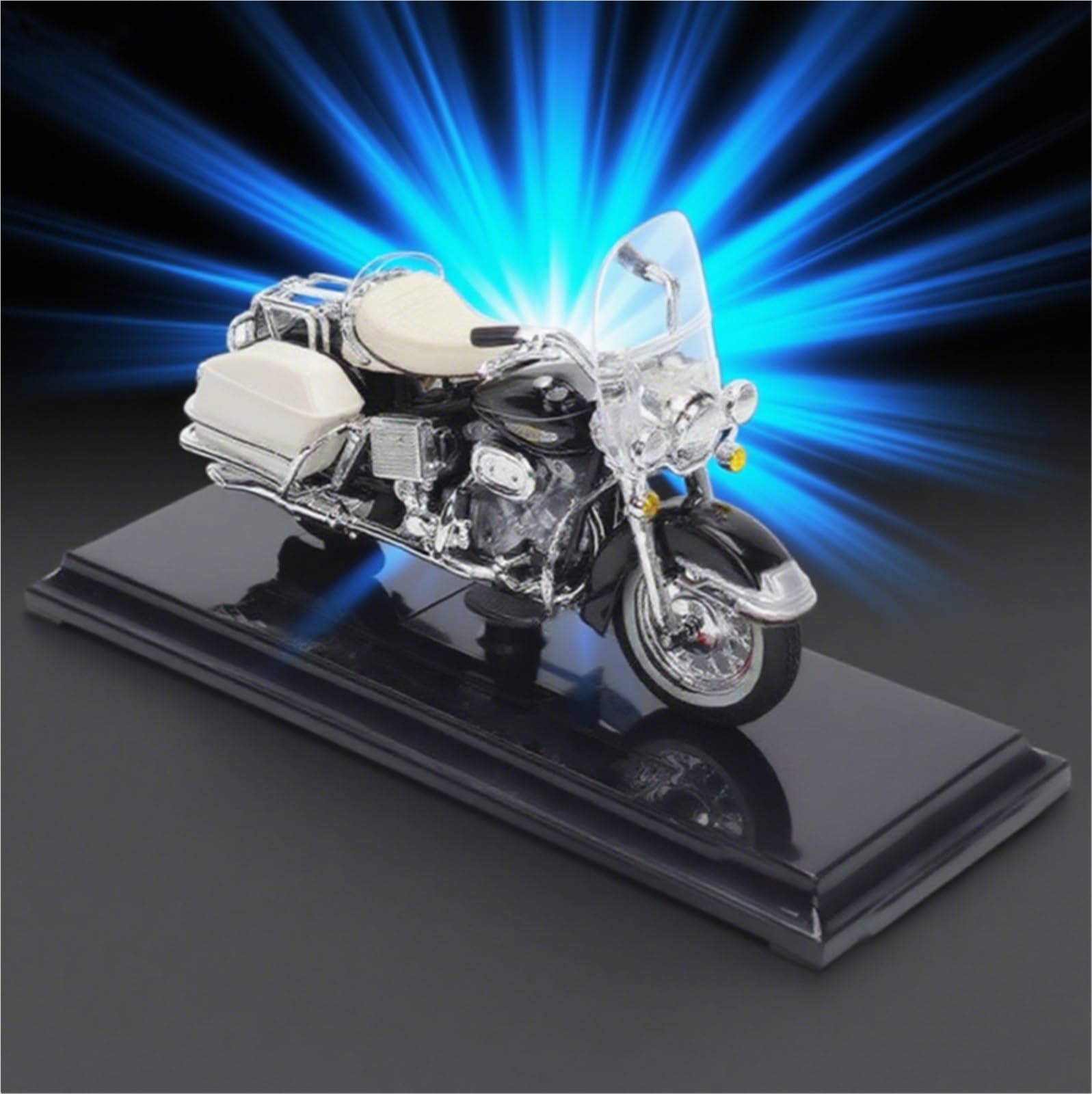 Modelo a escala de moto Moto De Juguete En Miniatura Metal Fundido A Presión A Escala 1/18, Regalo Colección Para Harley FLH Para Electra Glide 1968