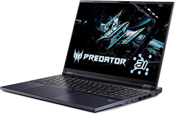 Acer Predator Helios Neo 16 AI (PHN16-73-963H) PC Portable Gaming 13 Tops, Écran WQXGA IPS 240Hz 16", Intel Core Ultra 9 275HX, 32 Go de RAM, SSD 1 to, NVIDIA GeForce RTX 5070, Windows 11, QWERTZ - 3