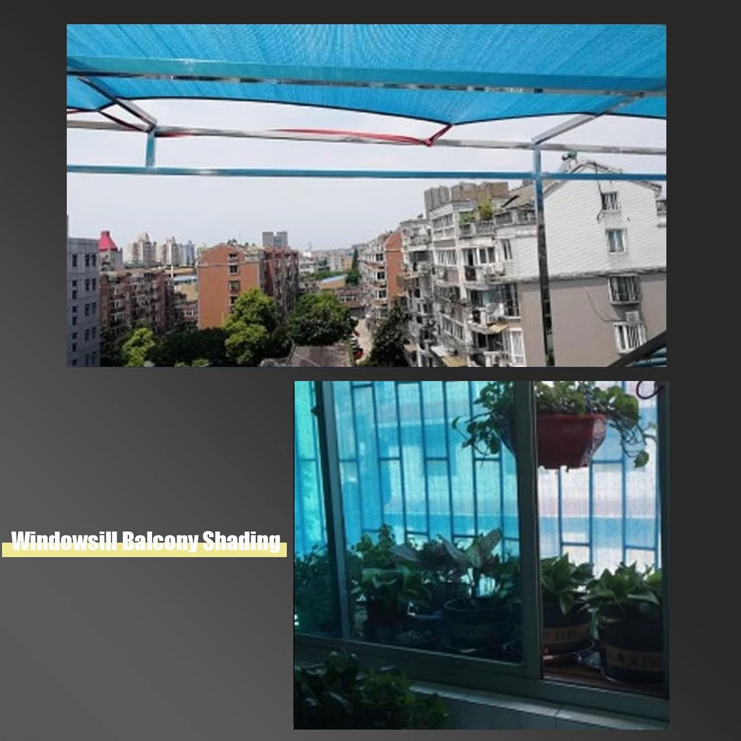 Shade Cloth for Garden 39x52ft, Sun Shade Cloths Easy Install, Shade Net for Plants, Shade Cloth with Grommets, for Pergola, Greenhouse, Plants Growing, Chicken Coop